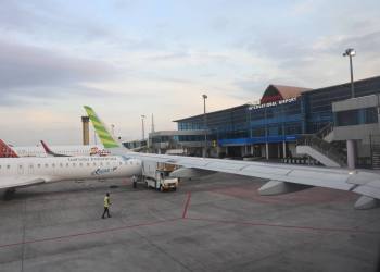 Lombok airport arrivals